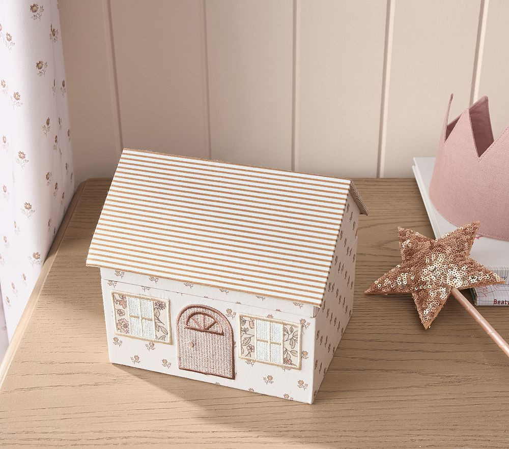 Rylee + Cru Fabric House Jewelry Box | Pottery Barn Kids