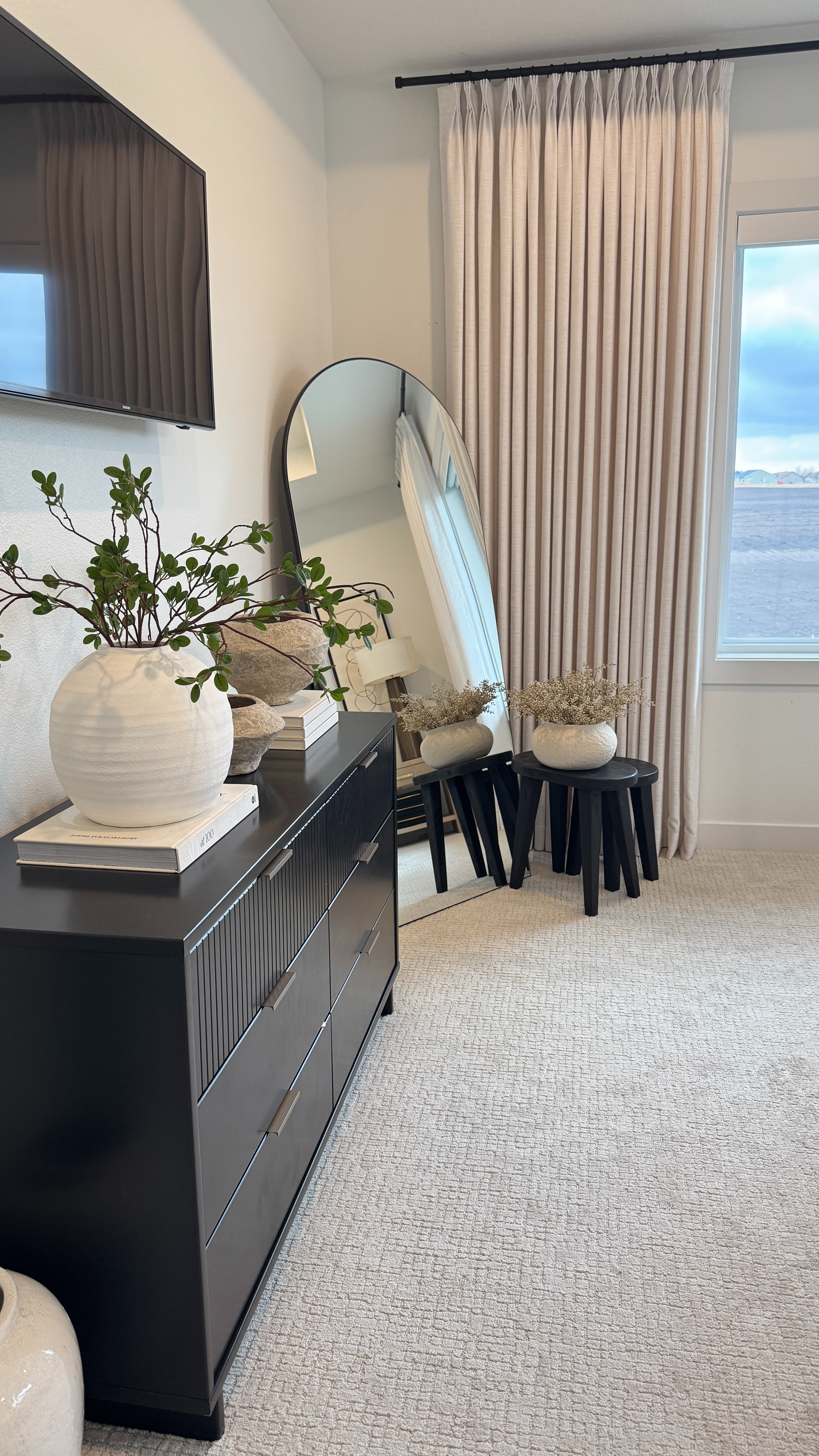 Neutral cozy bedroom 🤍 Soft layers and calm tones that make it feel so relaxing. 

 #LTKHome