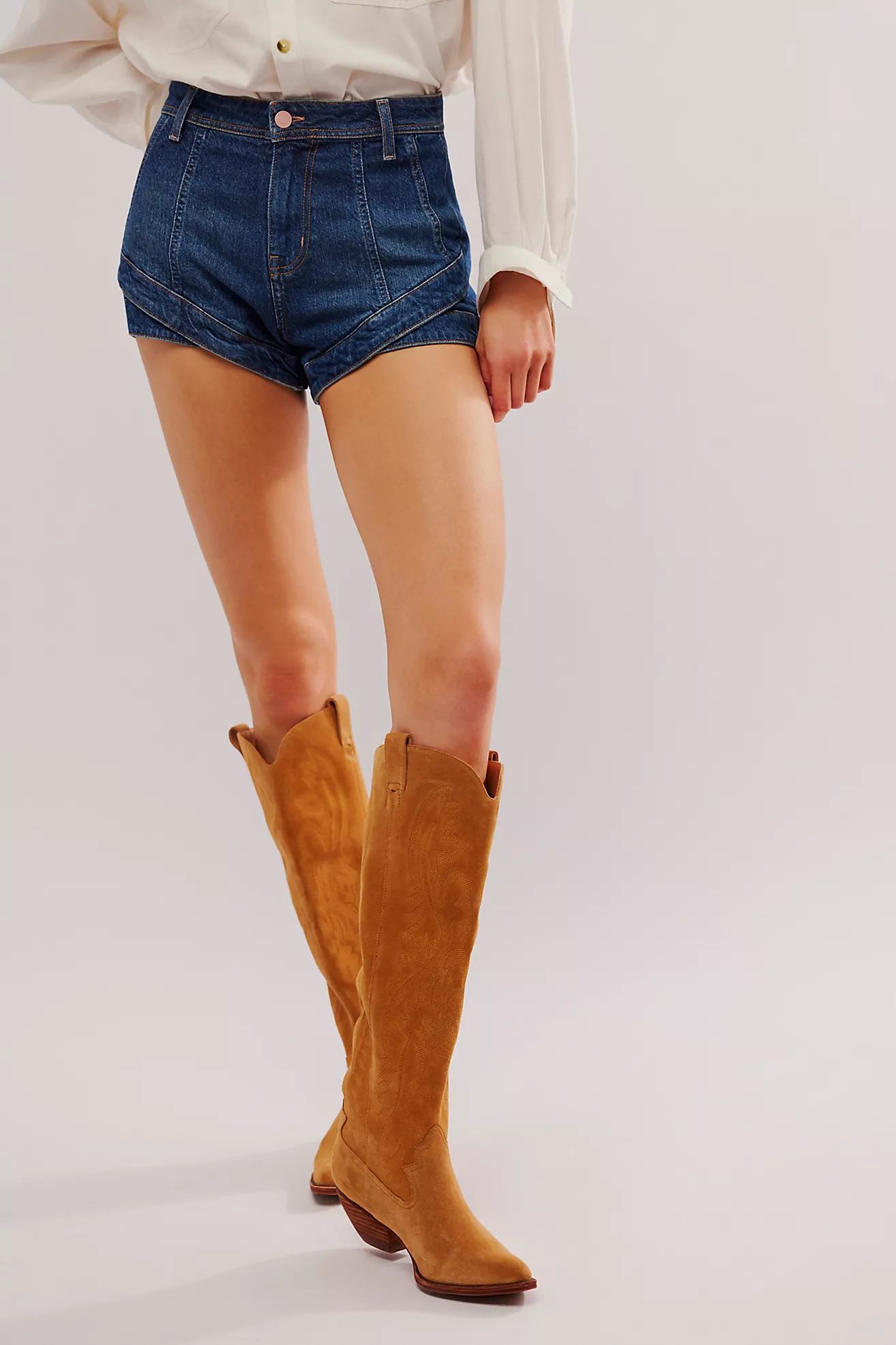 Finn Tall Western Boots | Free People (Global - UK&FR Excluded)