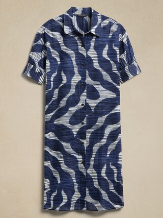 Knee-Length Shirtdress | Banana Republic Factory