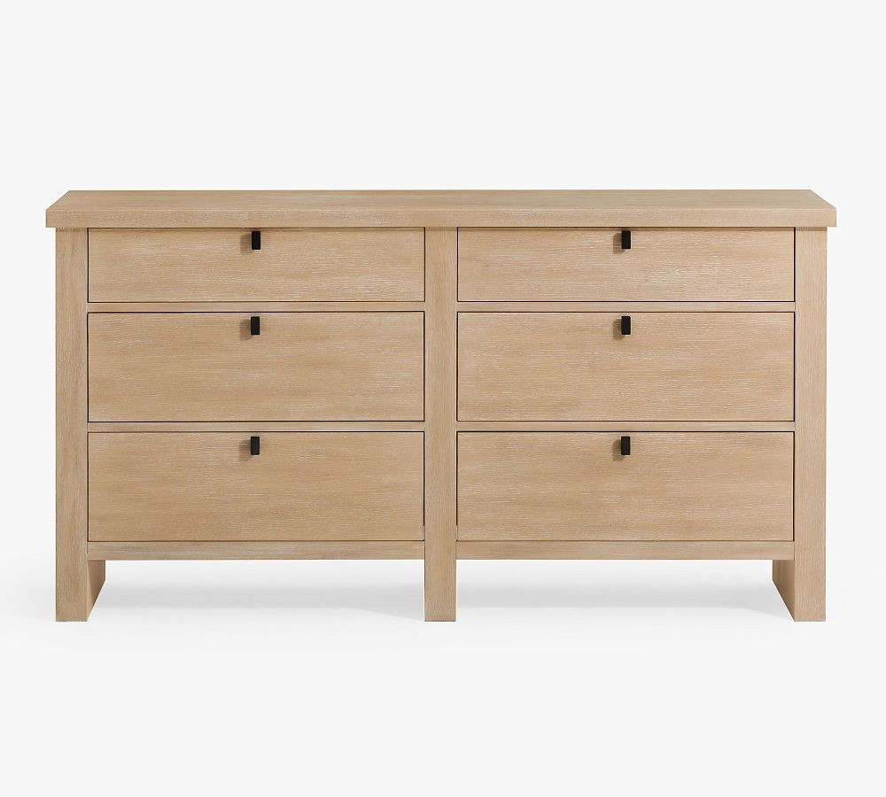 Modern Farmhouse 6-Drawer Dresser (64") | Pottery Barn (US)
