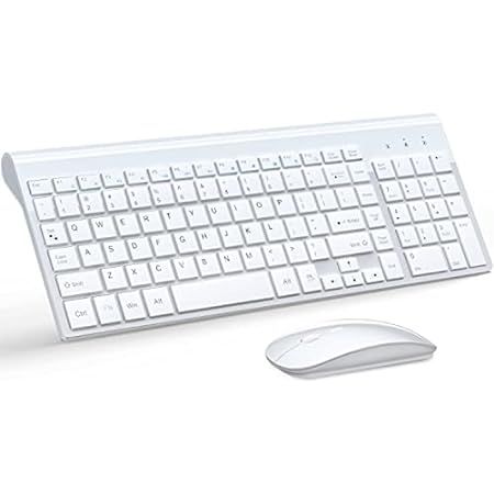 RATEL Wireless Keyboard Mouse Combo, 2.4GHz Slim Full-Sized Silent Wireless Keyboard and Mouse Combo | Amazon (US)