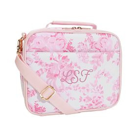 Gear-Up LoveShackFancy Pink Garden Party Damask Cold Pack Lunch Box | Pottery Barn Teen