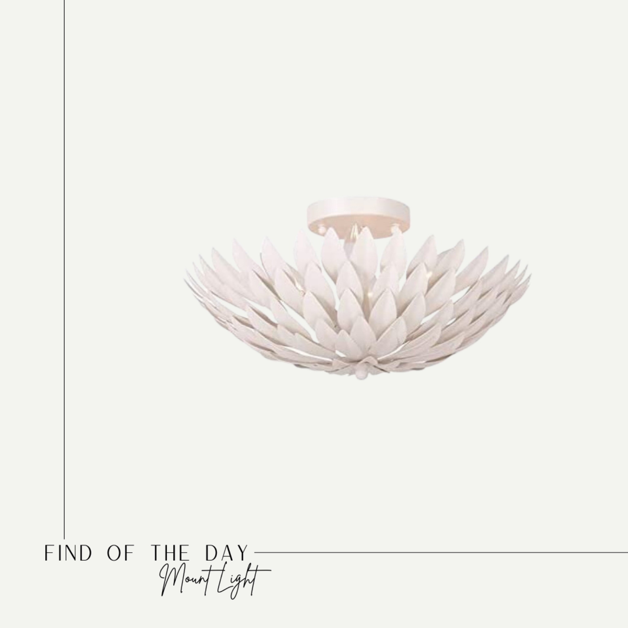 Flush mount ceiling light 

#LTKFind #LTKhome #LTKunder50