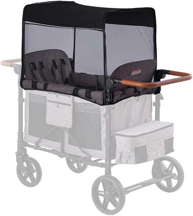 SeedFuture Mosquito Net Cover for W4 Stroller Wagon, Mosquito Net Compatible with WONDERFOLD W4 B... | Amazon (US)