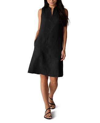 Women's Sleeveless Split Collar Dress | Macy's