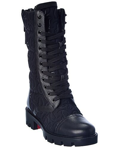 Pavleta Neoprene & Leather Boot | Gilt