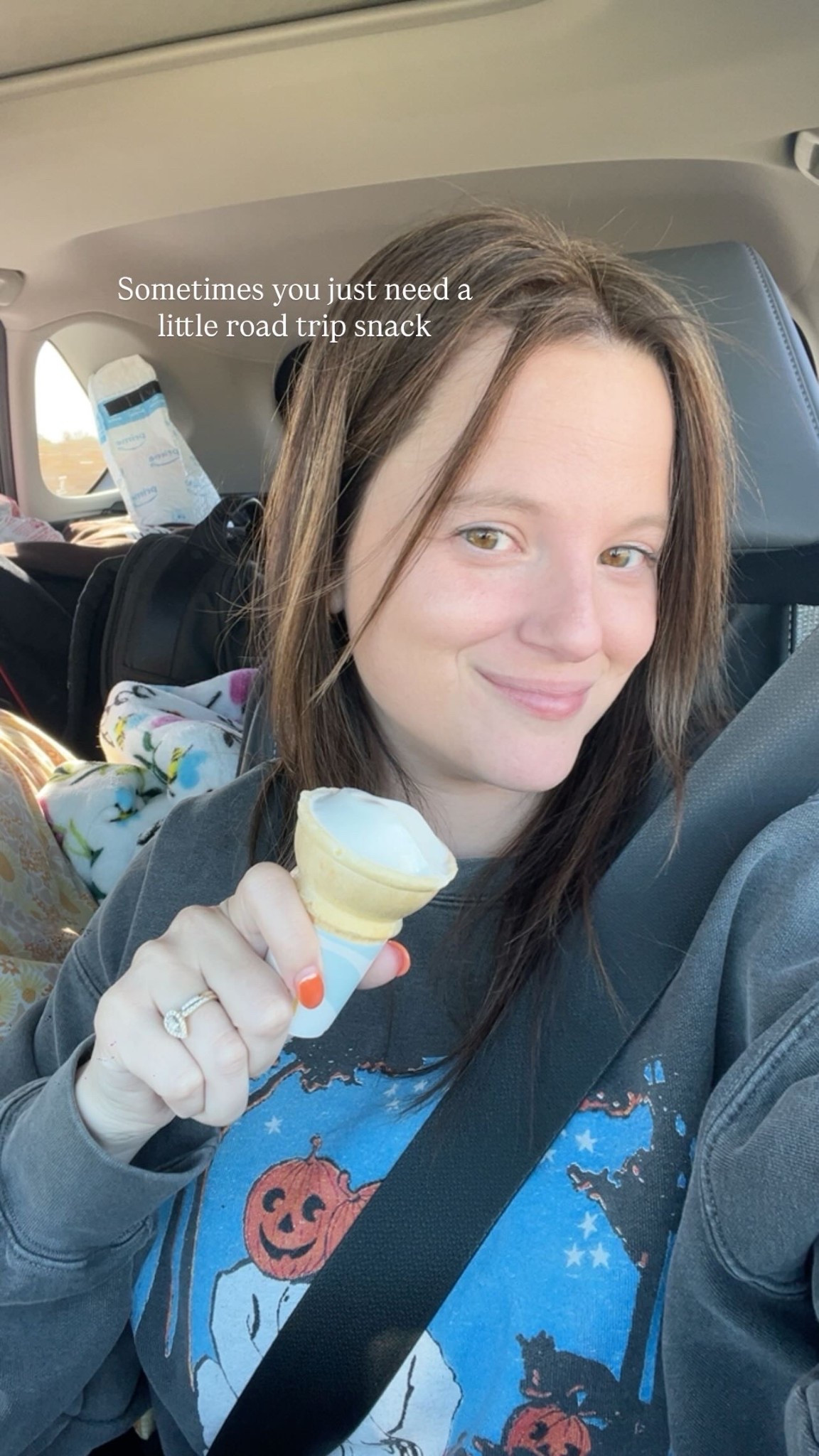 Halloween weekend with shop Kristin jones crewneck! She has the best holiday themed shirts and crewnecks. I couldn’t find this exact one but linked a bunch of my faves  🎃

#LTKHalloween #LTKStyleTip #LTKFindsUnder100