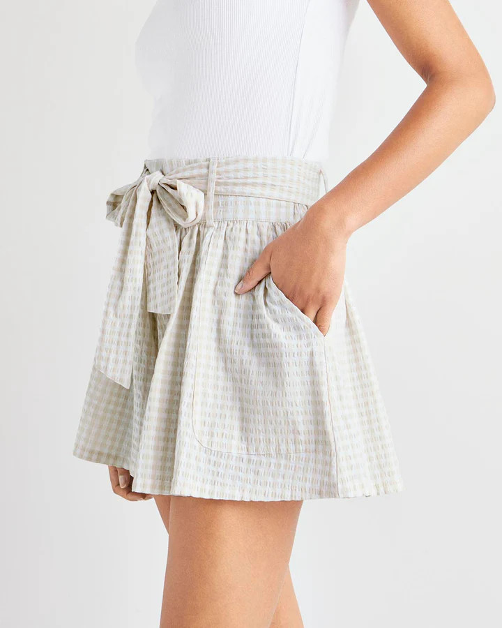 Gabrielle Gingham Short | Splendid