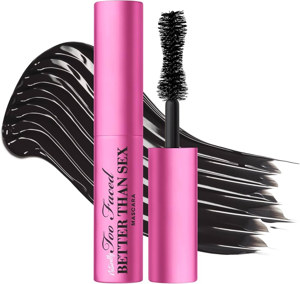 Too Faced Naturally Better Than Sex Mascara | Volumizing, Nourishing, Curling + Safe for Sensitiv... | Amazon (US)