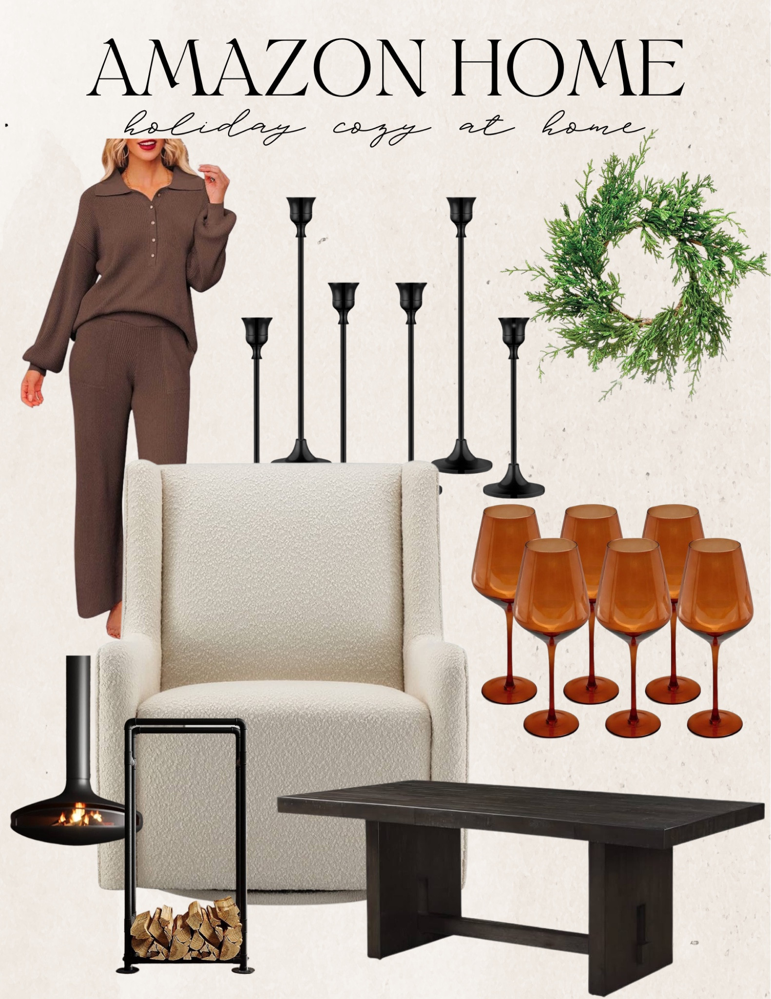 Amazon cozy holiday at home finds.

#LTKSeasonal #LTKHoliday #LTKHolidaySale