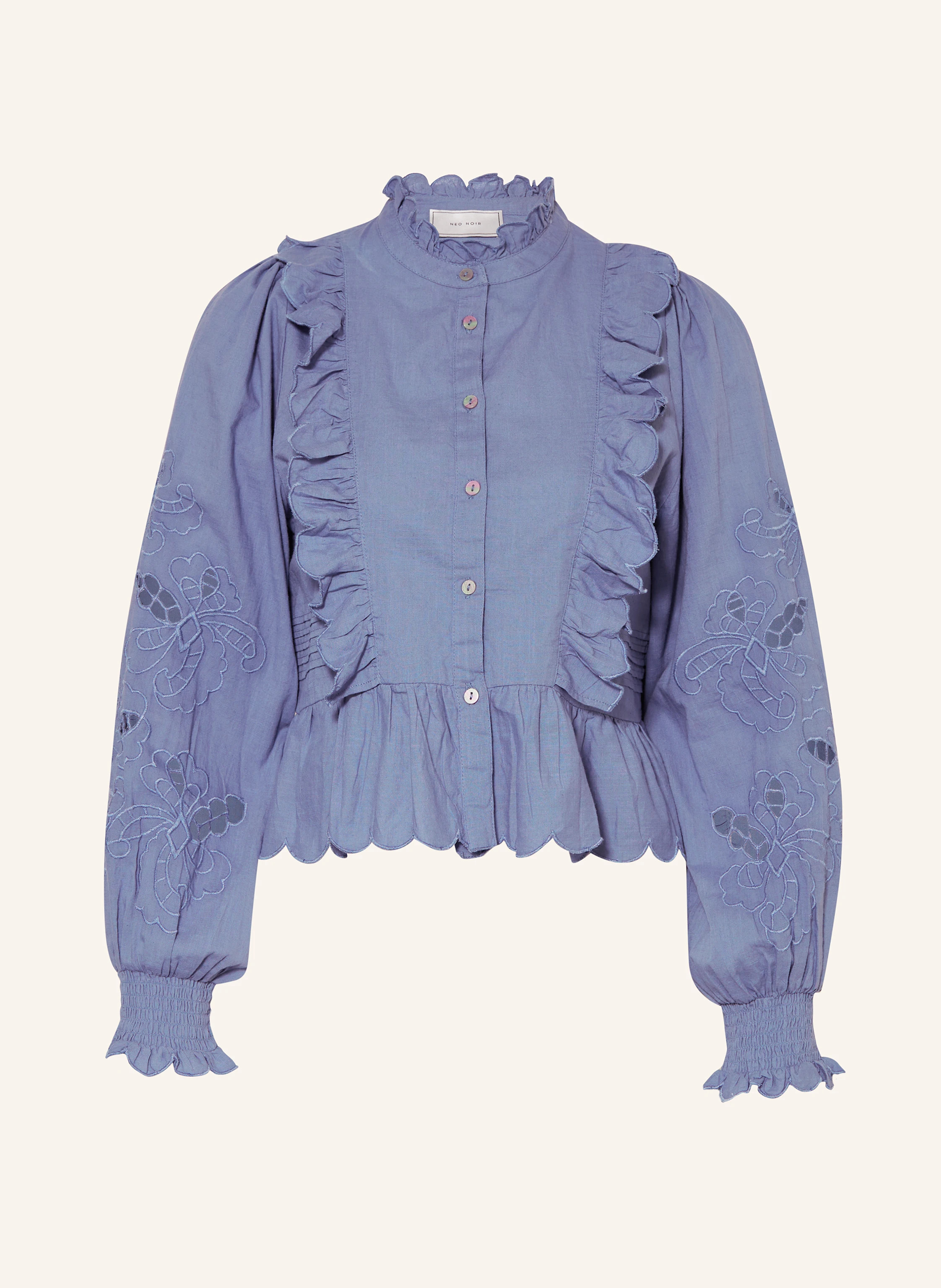 Bluse PETRINE mit Lochspitze und Rüschen | Breuninger (DACH)