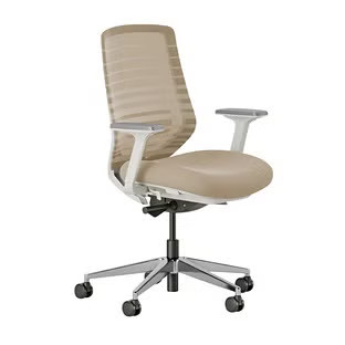 Branch Ergonomic Chair Graphite/White | The Container Store