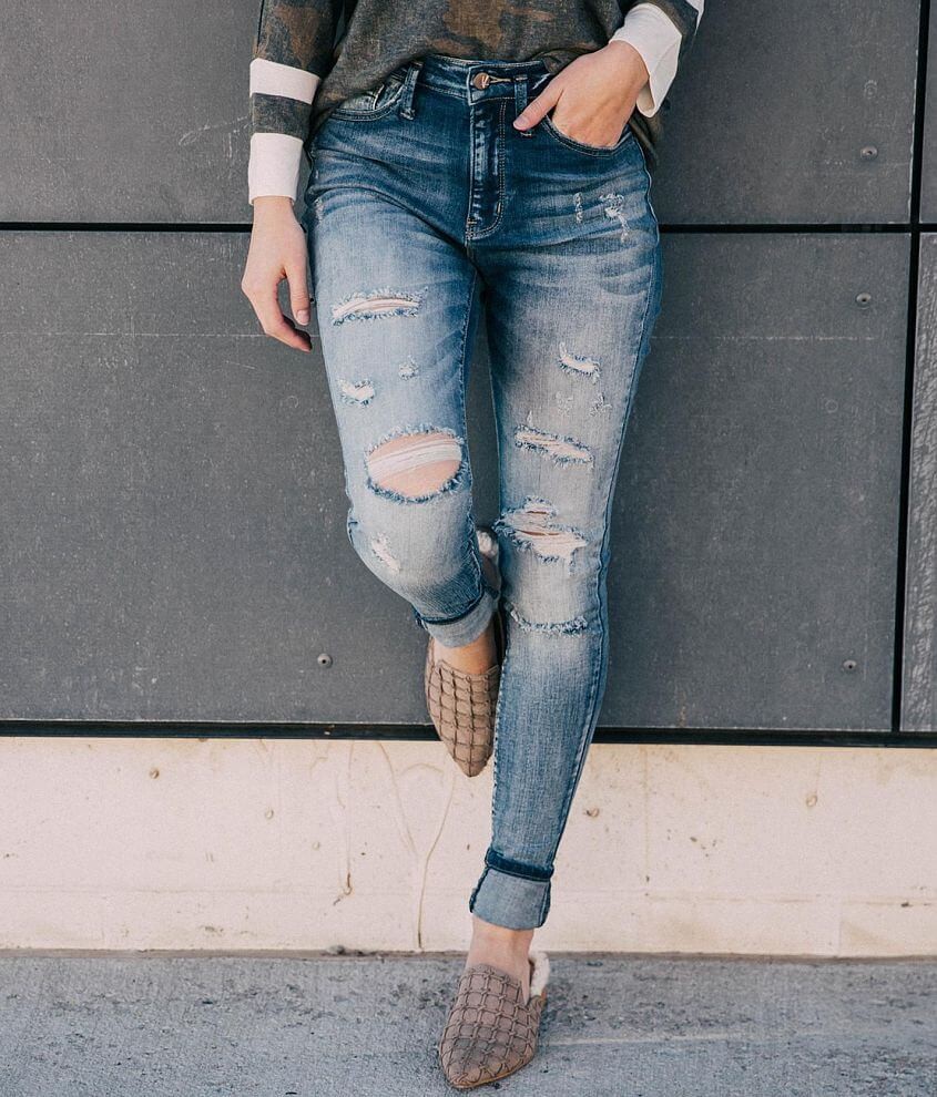 KanCan Signature High Rise Skinny Stretch Jean | Buckle