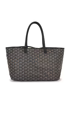 FWRD Renew Goyard Saint Louis PM Tote Bag in Black from Revolve.com | Revolve Clothing (Global)