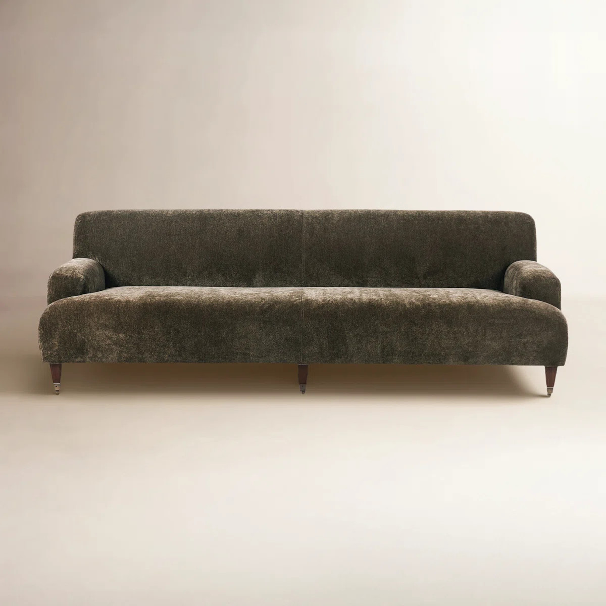 Amber Lewis x Four Hands Kent 95" Genuine Leather Sofa & Reviews | Birch Lane | Birch Lane