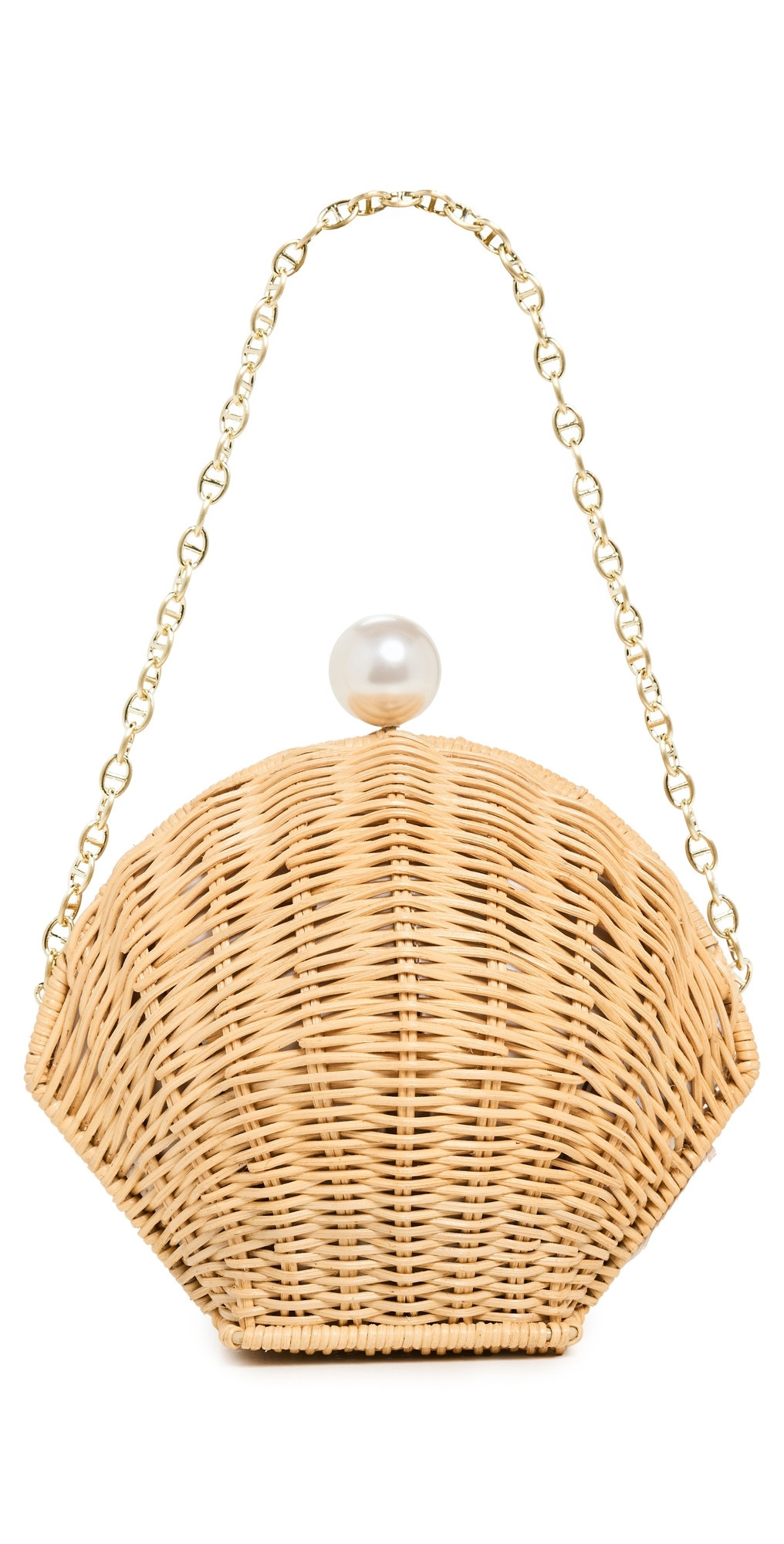 PAMELA MUNSON The Shell Bag Natural One Size | Shopbop