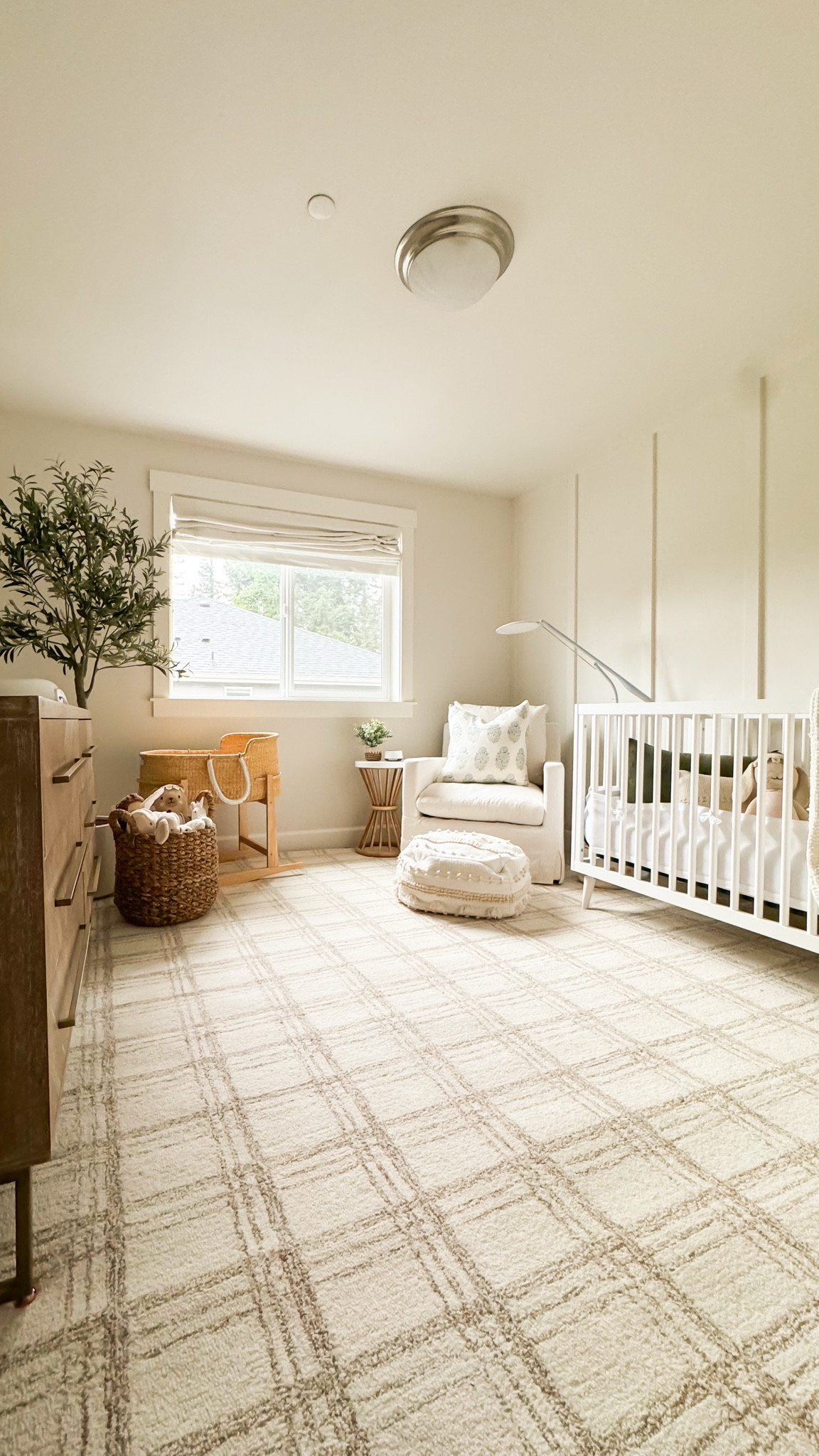 Neutral nursery. Polly gridded rug x Loloi Chris loves Julia collection!

#LTKhome #LTKkids #LTKbaby