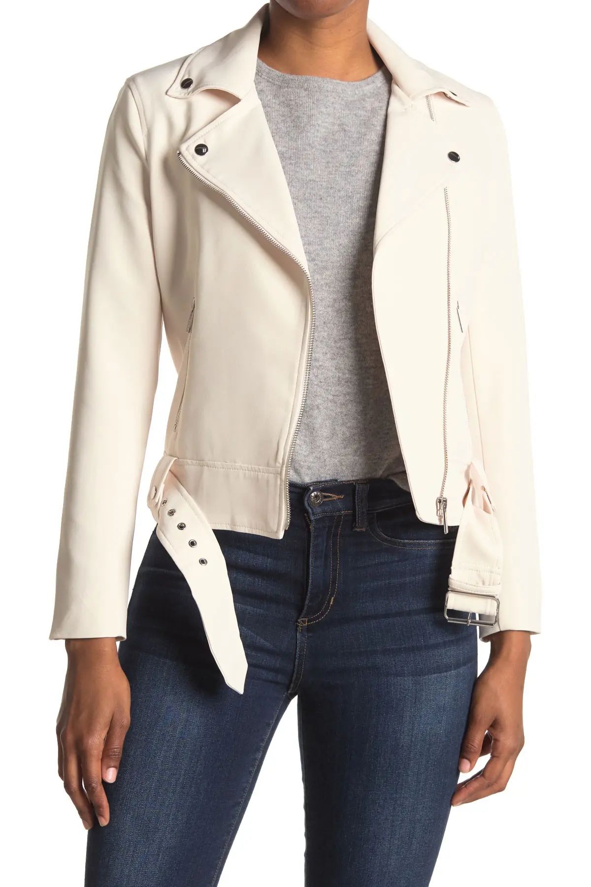 T Tahari | Long Sleeve Moto Jacket | Nordstrom Rack | Nordstrom Rack