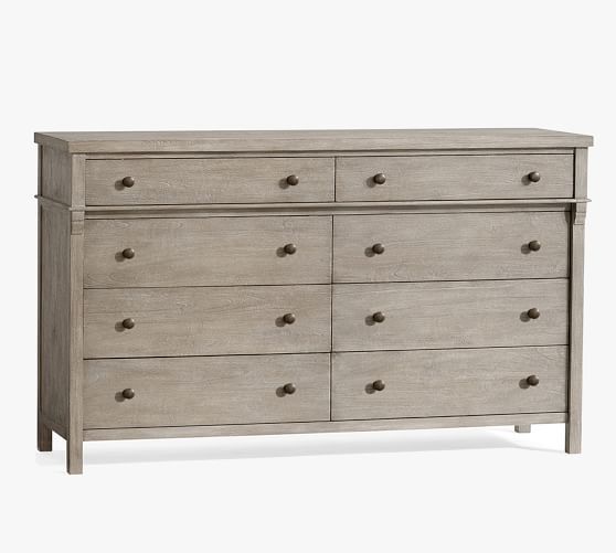 Toulouse 8-Drawer Wide Dresser | Pottery Barn (US)