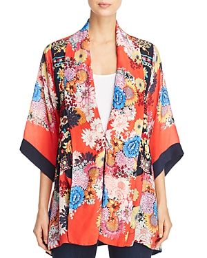 Johnny Was Collection Mishka Embellished Silk Kimono | Bloomingdale's (US)