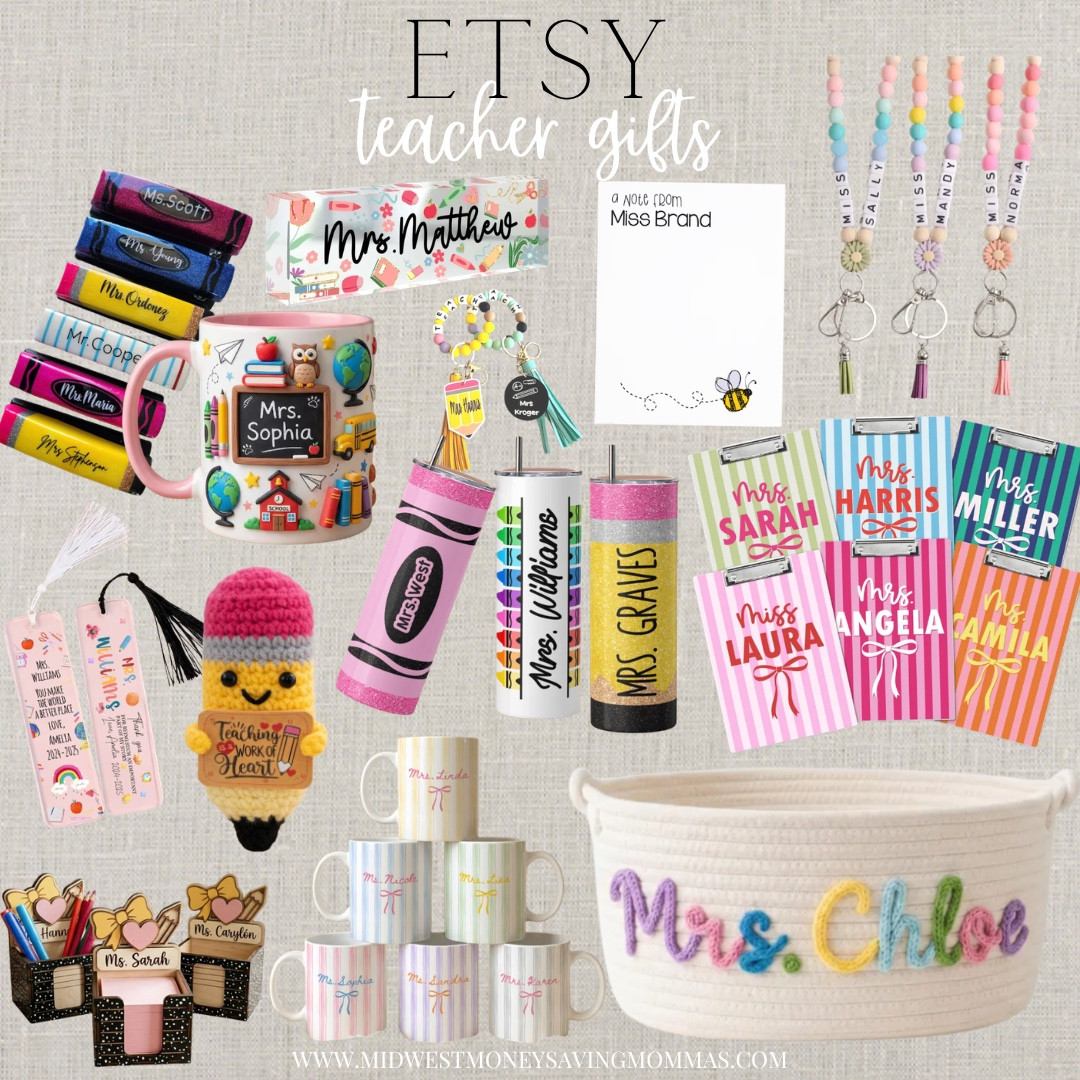 Teacher gifts from @Etsy 

End of year teacher gifts gift guide Etsy finds 

#LTKKids #LTKSeasonal