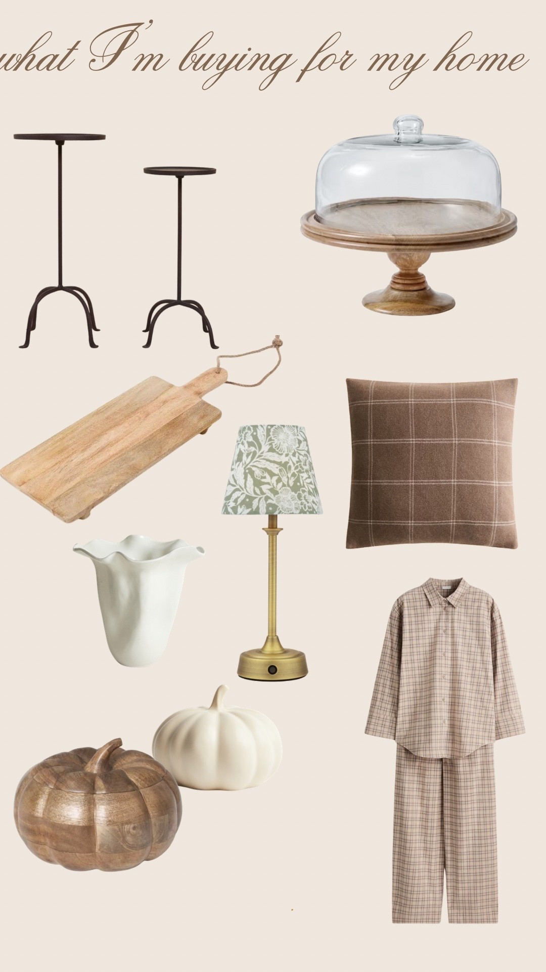 Home faves