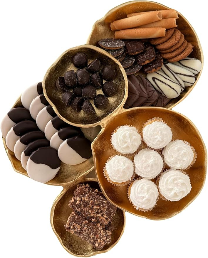 5 Cluster Serving Tray (Luxe Gold) | Amazon (US)