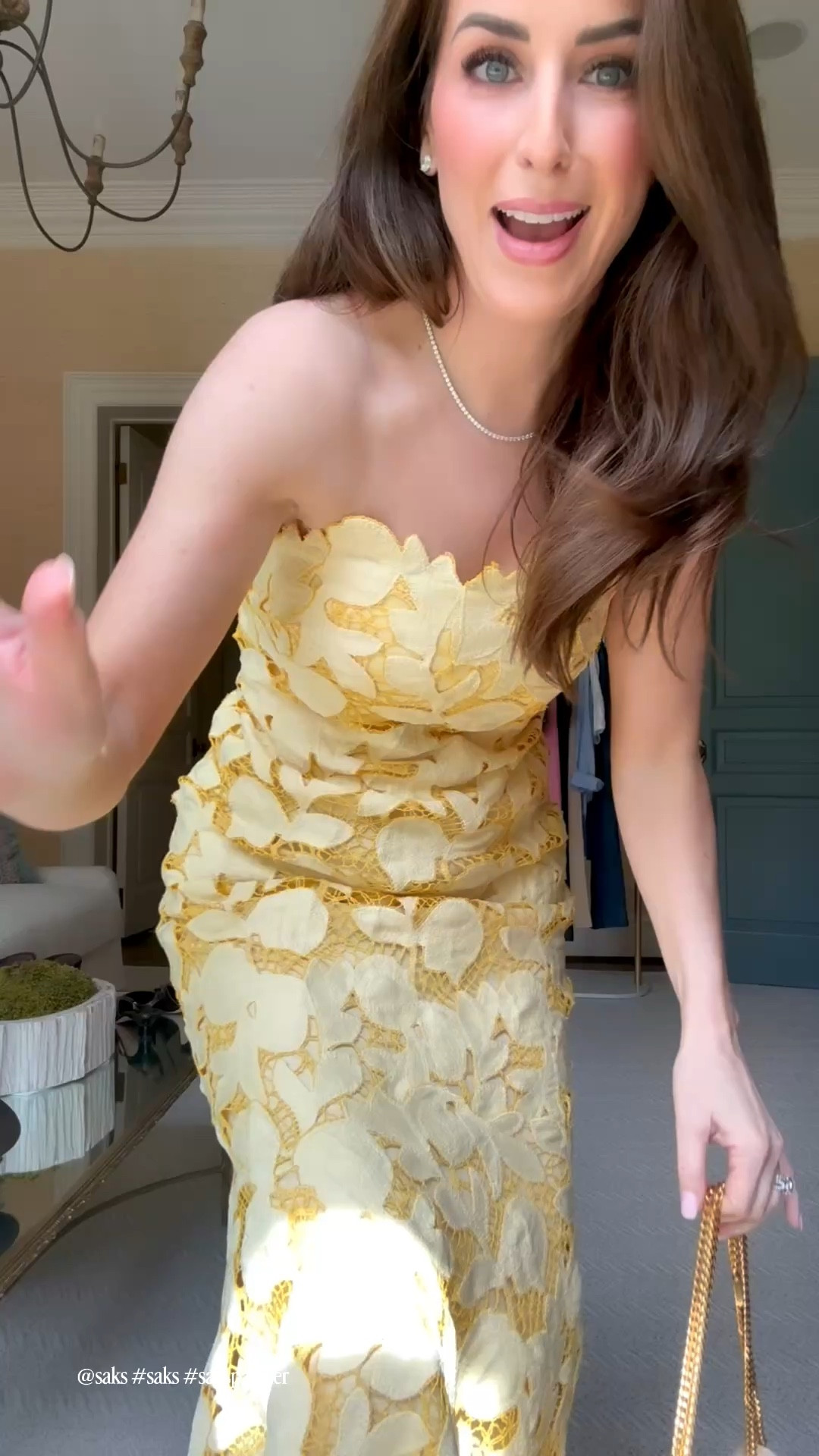 Wedding season is here and your dress situation is about to be fully handled. 🌸
I partnered with @Saks to build the edit I wish existed every time I had a wedding on the calendar — and then kept going because honestly? It is not just weddings right now. It is graduations, garden parties, bridal luncheons, rehearsal dinners, and every other beautiful occasion that deserves a real outfit this season.
11 complete looks. Three dresses I actually tried on. Every single piece styled head to toe and available at Saks right now.
The yellow lace midi that is going to turn heads at every spring wedding. The dusty blue ruffle that works for absolutely everything. The green satin gown for the woman who wants to make a moment. And eight more looks beyond that.
Every dress. Every shoe. Every bag. All linked. 🔗 Link in bio and fully shoppable on LTK.
Save this for the next time you have an event and have no idea what to wear. 🔖 

 #saks #sakspartner #LTKSeasonal #LTKOver40 #LTKWedding