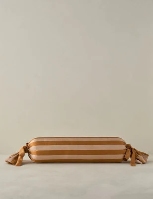 Crouzet Satin Pillow, Mulberry and Blush | Lulu and Georgia 