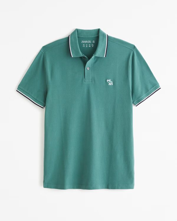 Elevated Icon Don't Sweat It Polo | Abercrombie & Fitch (US)