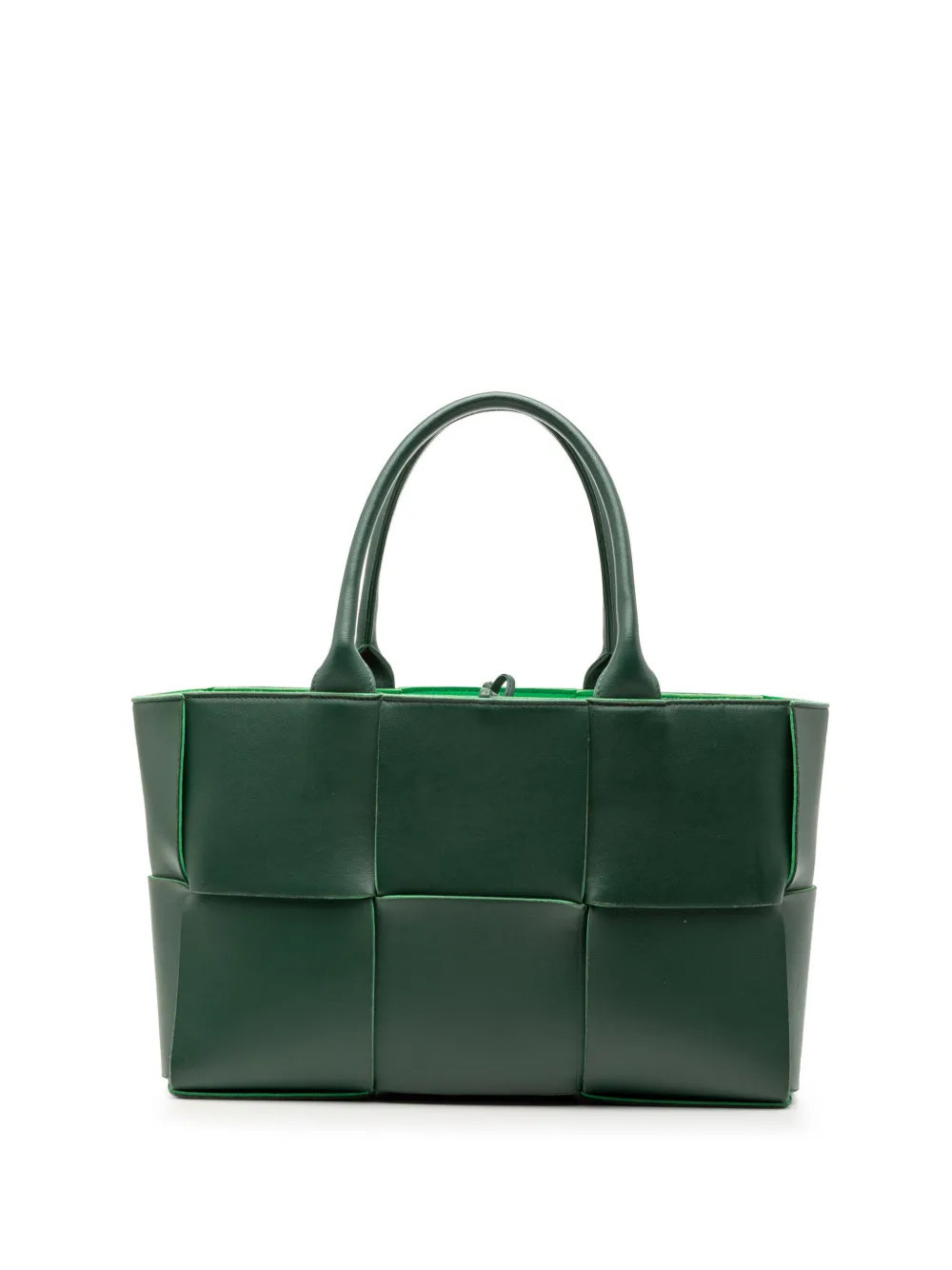 Bottega Veneta Pre-Owned 2012-2025 Small Nappa Maxi Intrecciato Arco tote bag - Green | Farfetch Global