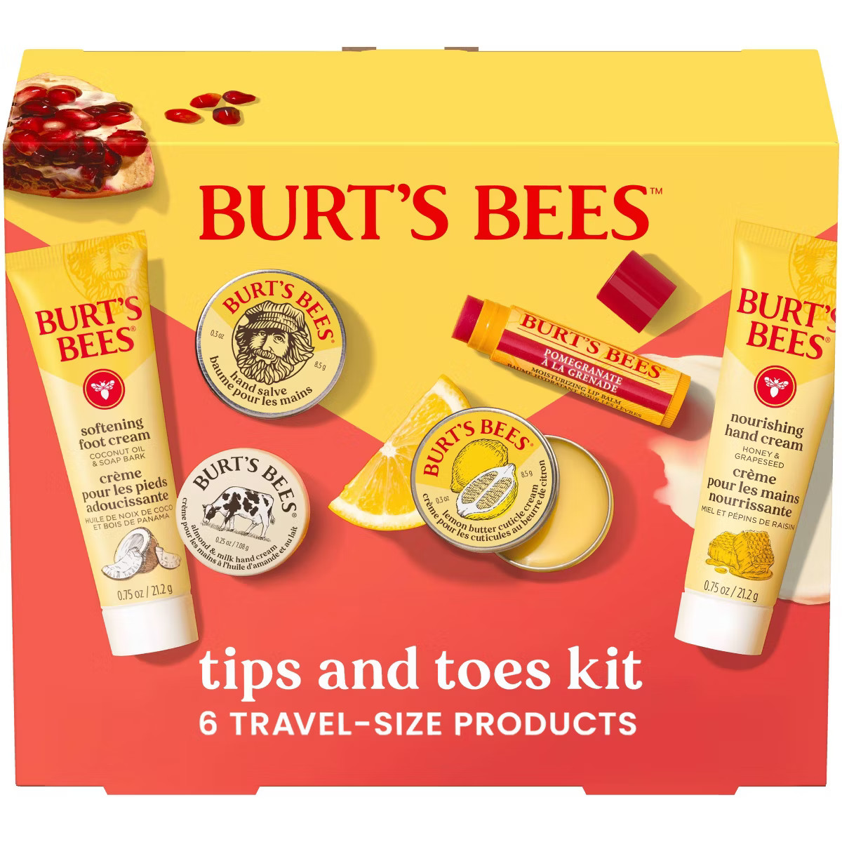 Burt's Bees Tips and Toes Kit - 6ct | Target