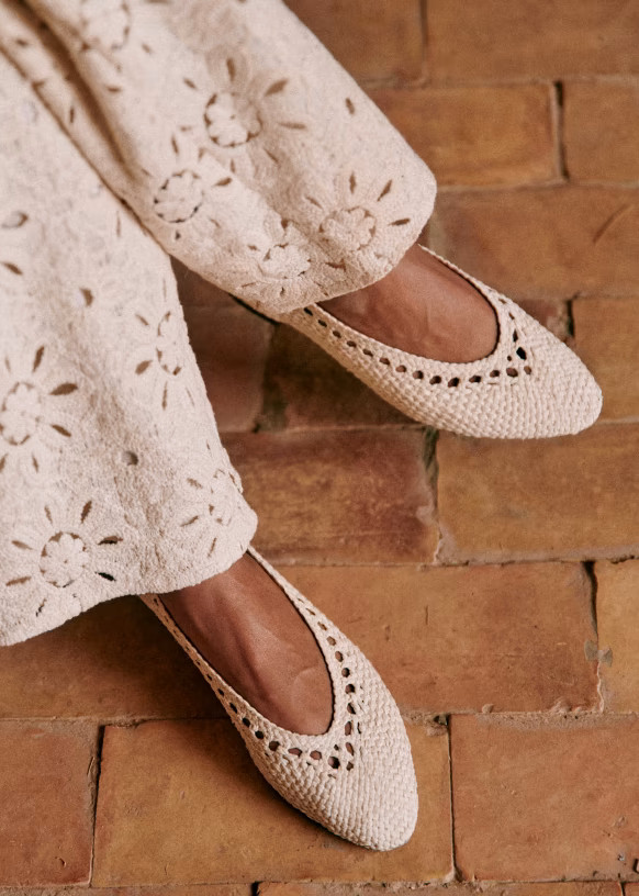 Low Anya Ballerinas | Sezane Paris