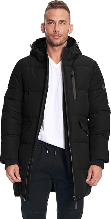 Alpine North Mens Vegan Down Winter Puffer Coat | Amazon (US)
