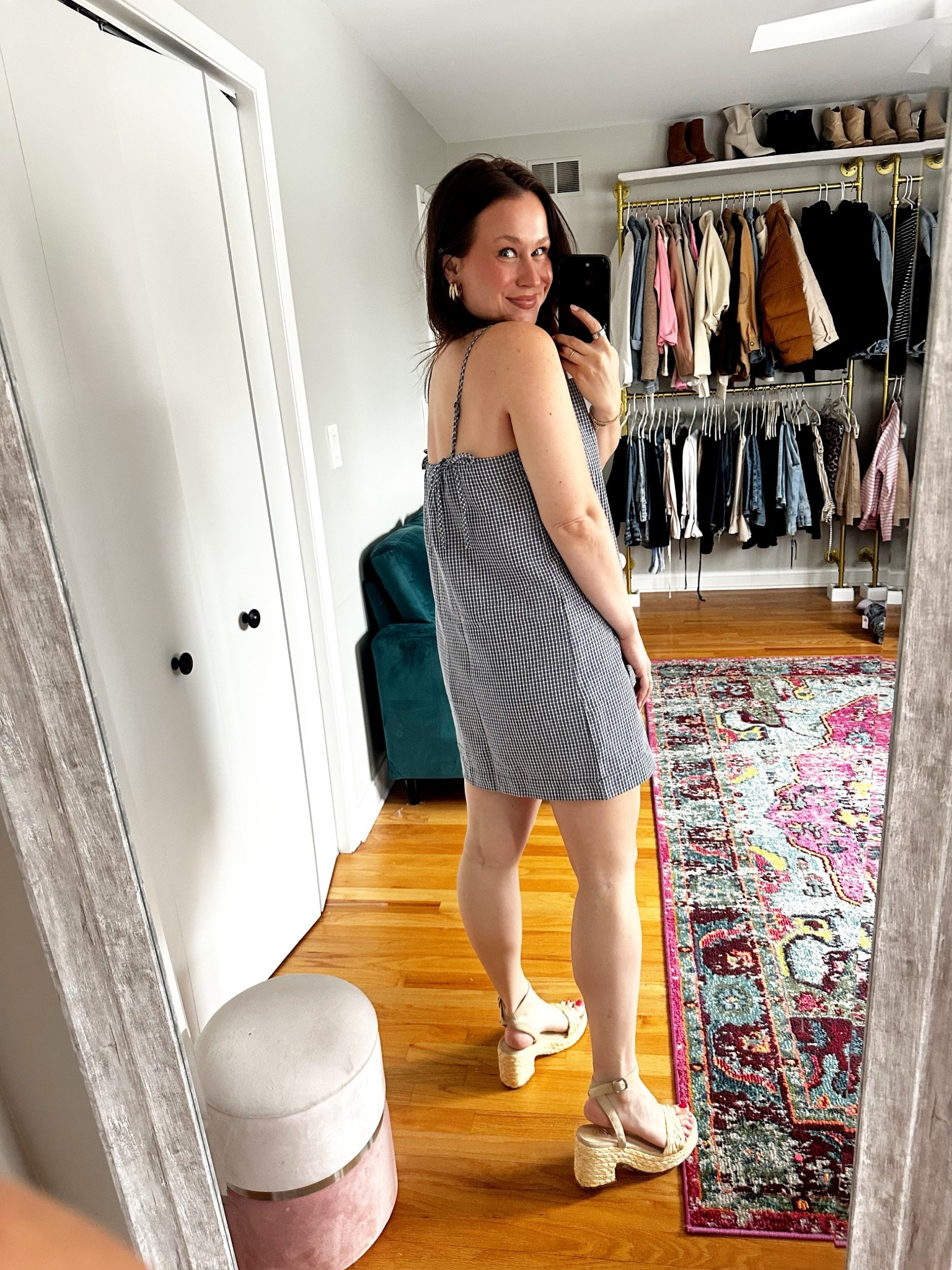 The perfect spring dress! On sale for $15 #momoutfit #springdress

#LTKSaleAlert #LTKmomlife #LTKootd