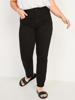 High-Waisted O.G. Straight Black Jeans for Women | Old Navy (US)