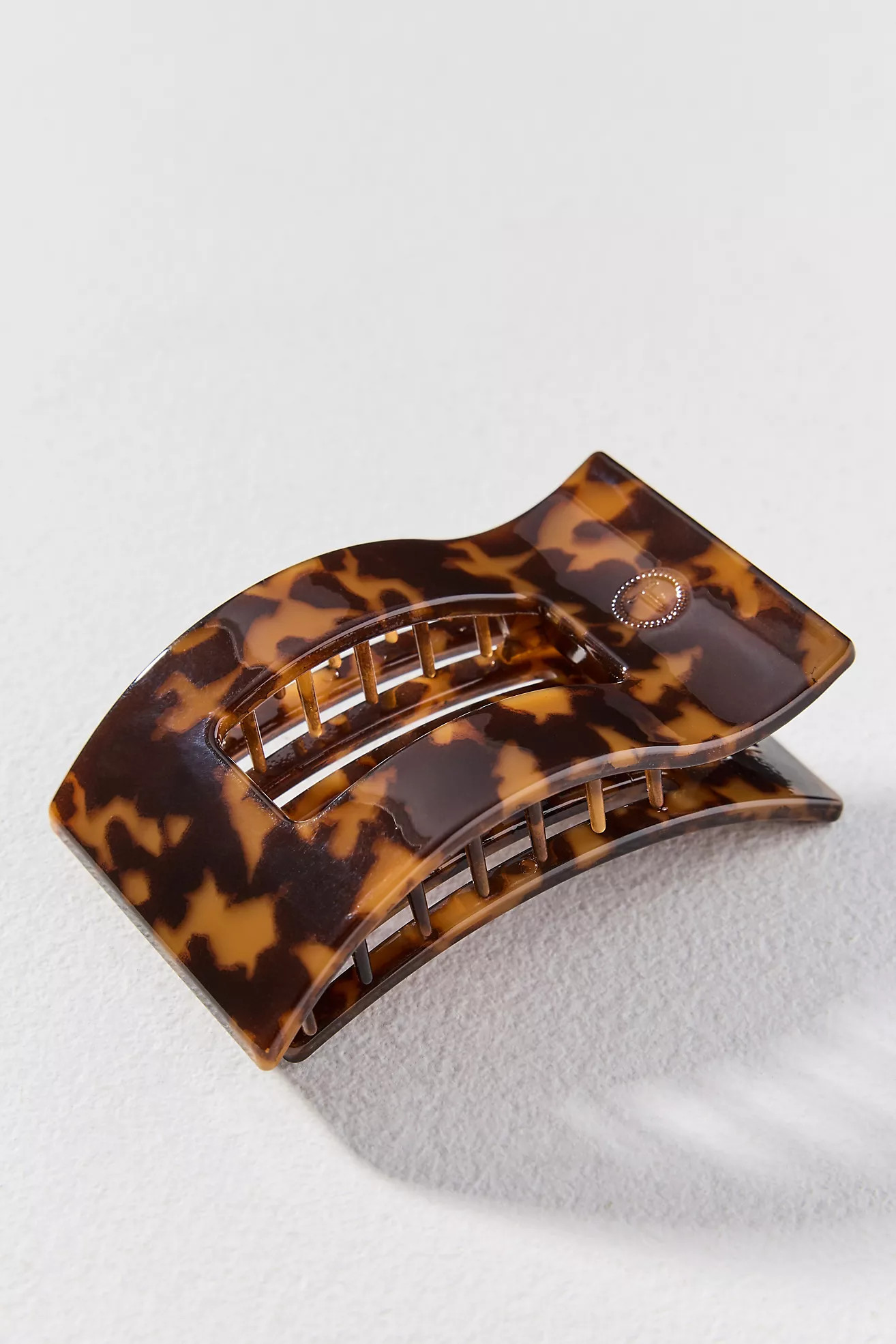 TELETIES Medium Rectangle Hair Claw Clip | Anthropologie (US)