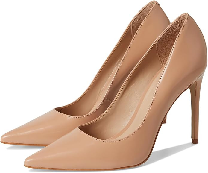 Amazon.com | Steve Madden Women's Noir Pump, Tan Leather, 7.5 | Heeled Sandals | Amazon (US)