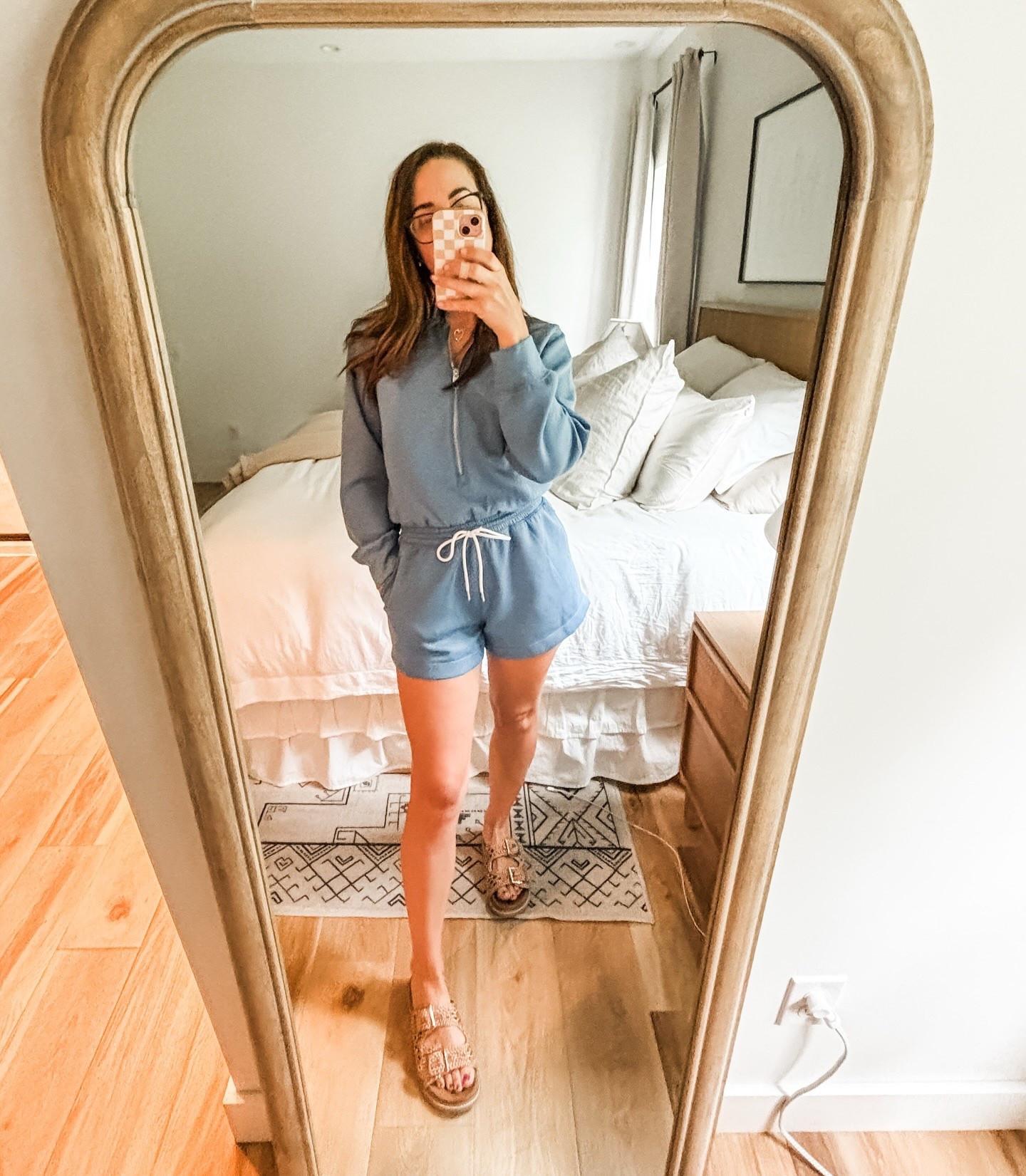 OOTD and feelin’ CUTE + comfy!

Wearing the YPB neoKNIT Long-Sleeve Half-Zip Romper from Abercrombie & Fitch and I’m obsessed — perfect for errands, lounging, or a casual day out ☁️✨
This light blue is so pretty and it’s 25% off today + an extra 15% off at checkout!

And yes… still living in my Target Kylie Sandals — they go with EVERYTHING 👡

Want links? Drop “ROMPER” or “SANDALS” in the comments & I’ll DM you!

#OOTD #AbercrombieStyle #TargetStyle #TheDailyDeal #ComfyAndCute