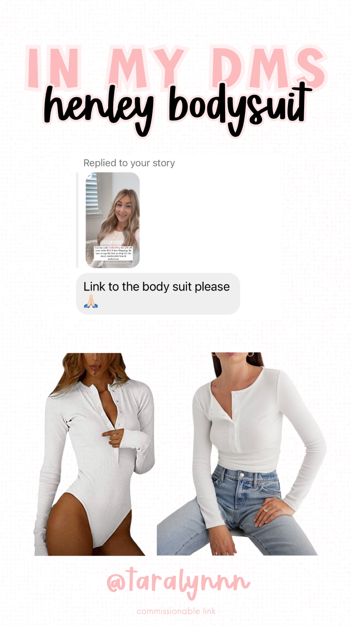 My henley bodysuit is sold out but I found some affordable lookalikes you’ll love! 

#henley #bodysuit #amazon #springoutfit #spring #outfitidea #basic #favorite

#LTKfindsunder50 #LTKworkwear #LTKstyletip