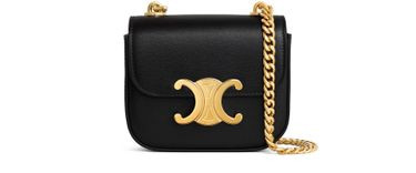 Mini Chain Claude In Shiny Calfskin - CELINE | 24S US