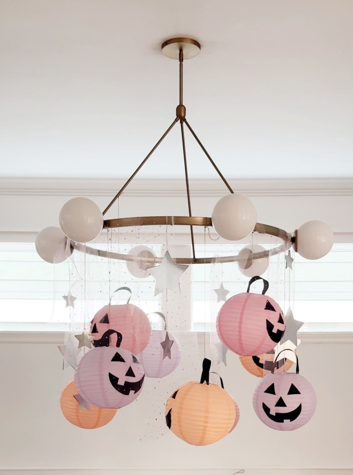 When your chandelier becomes the main character ✨🎃Halloween Party setup using paper by STEPH (DIY Creator + Maker) 

#LTKHalloween #LTKParties