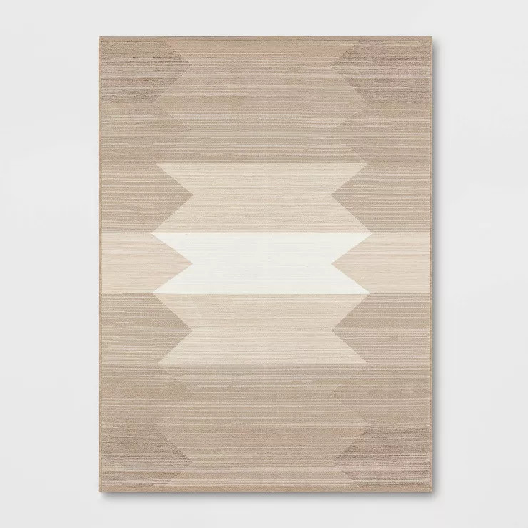 Scandi Asymmetrical Woven Outdoor Rug - Opalhouse™ | Target