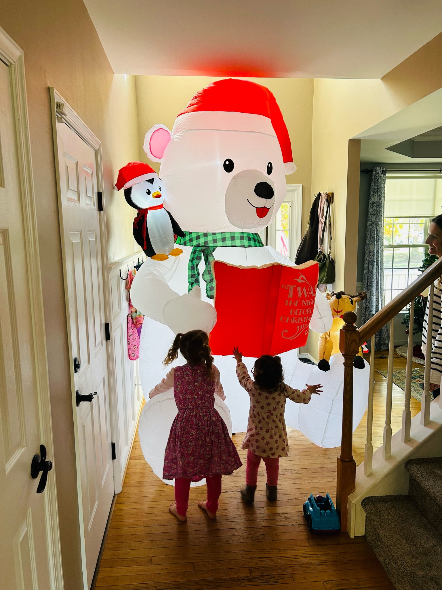 Christmas blow up @christmas @home #decor #outdoors #christmas 

#LTKHoliday #LTKHome #LTKSeasonal