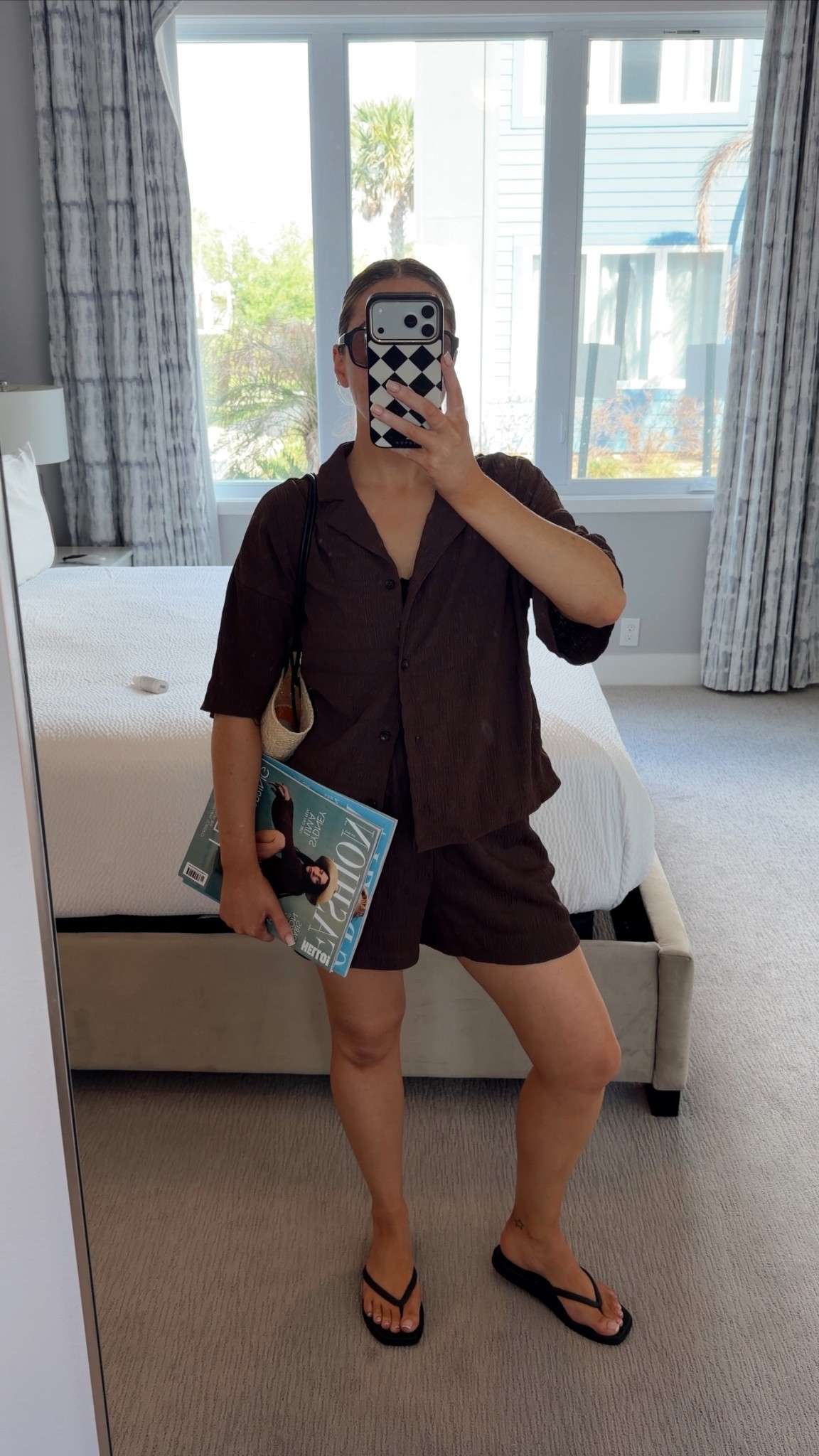 The perfect light co-ord for holidays / beach / pool. I wear a small in both. 

#LTKtravel #LTKstyletip #LTKsale