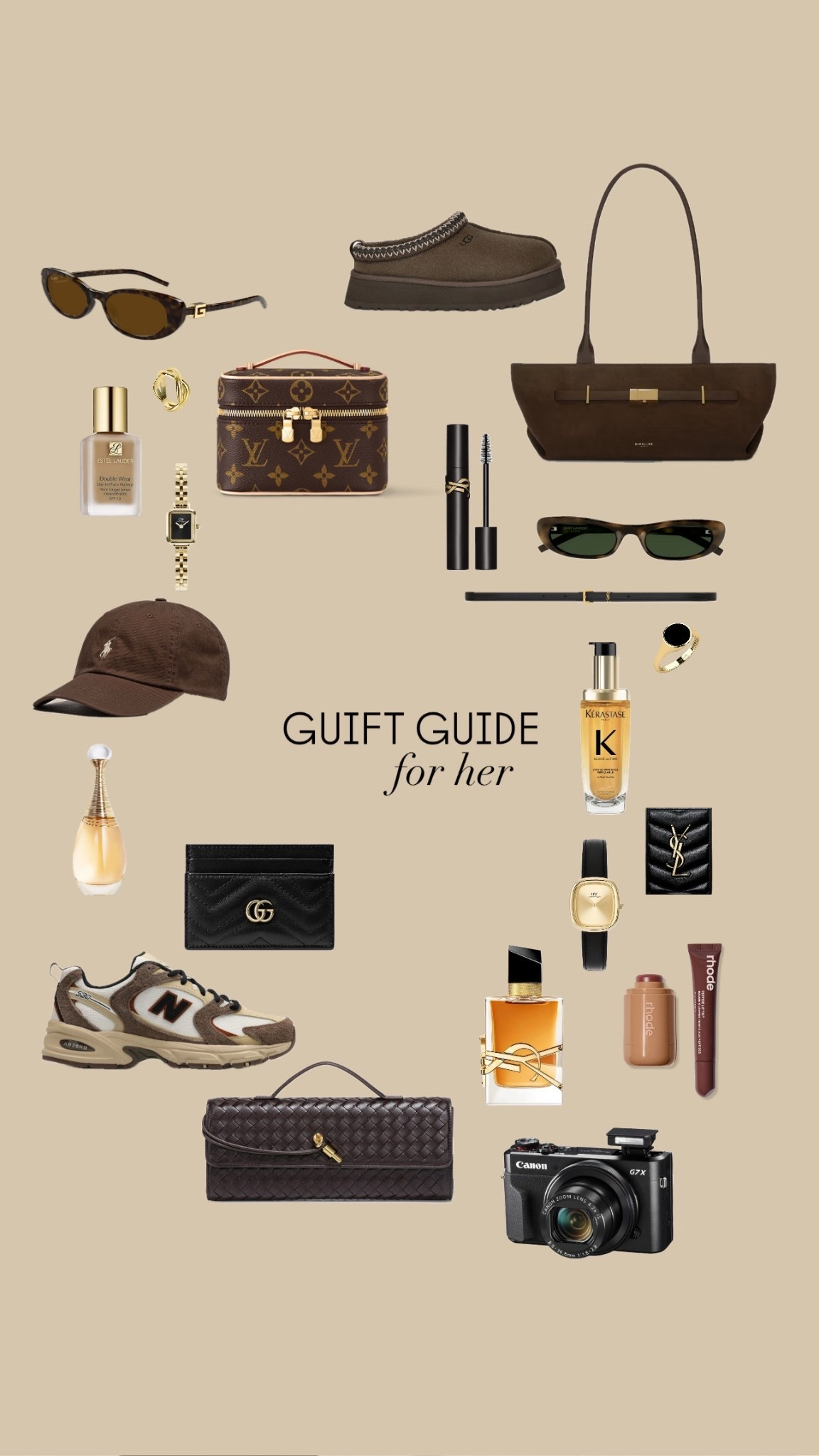 GUIFT guide for her 🤎💫