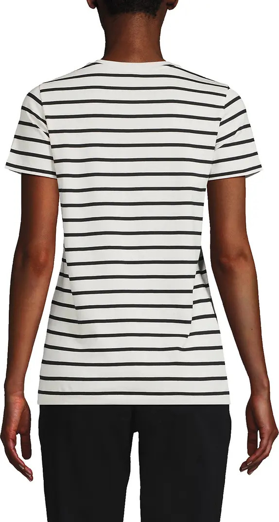 Lands' End Supima Cotton V-Neck T-Shirt | Nordstrom | Nordstrom