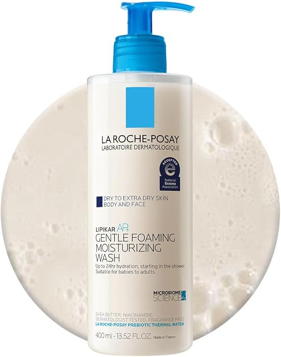 La Roche-Posay Lipikar AP+ Gentle Foaming Moisturizing Wash, Shea Butter + Niacinamide + Glycerin... | Amazon (US)