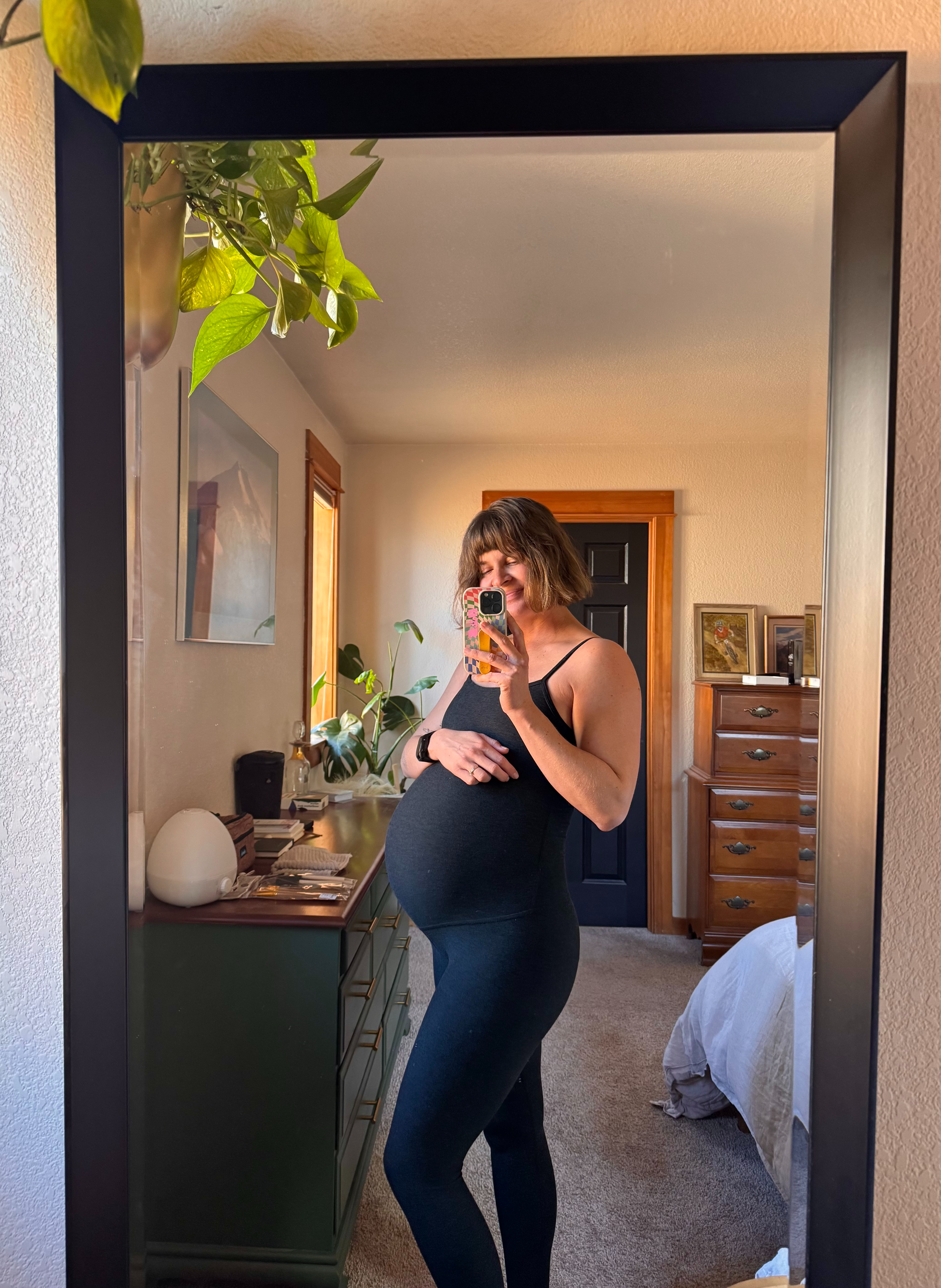 If you're looking for a comfy jumper to wear during your pregnancy and postpartum season, this is it! This jumper made me feel so cute and put together! 

 #LTKootd #LTKmomlife #LTKBump